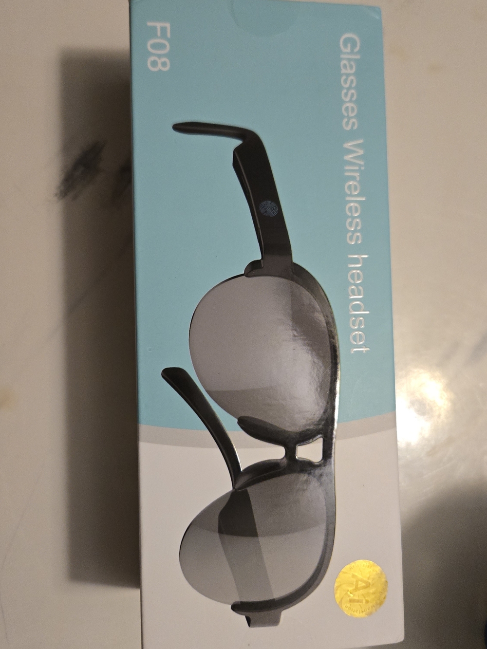 Source Unknown Black Wireless Glasses Headset